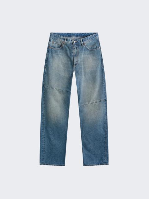 MM6 Maison Margiela Straight Leg Jeans Light Blue