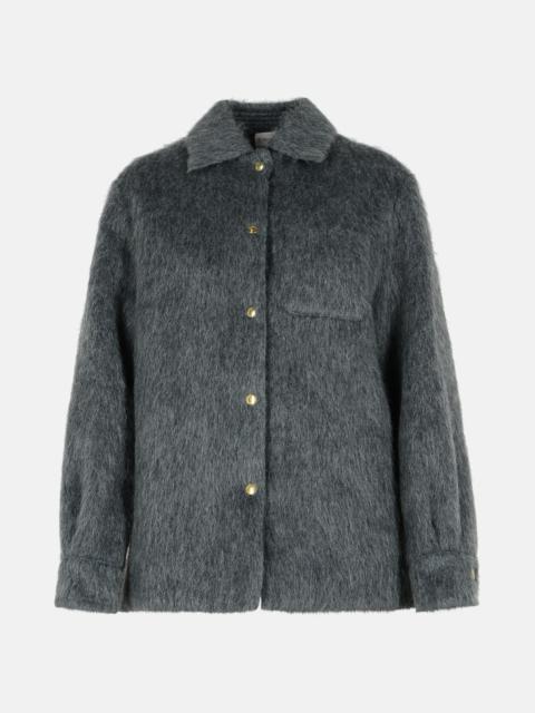 GREY WOOL BLEND JACKET