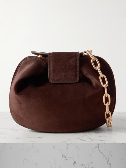 GABRIELA HEARST Soft Demi Suede Clutch