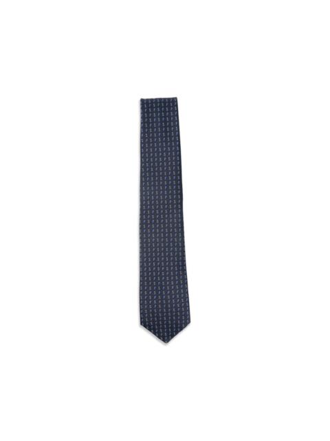 Paul Smith logo silk tie