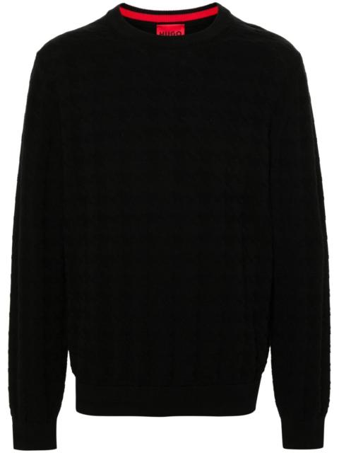 BOSS organic cotton jumper