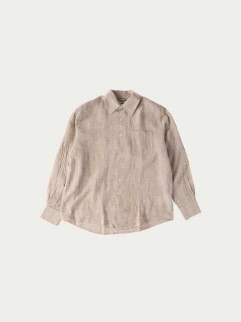 Above Shirt - Pollen Dust Sparse Crepe Weave