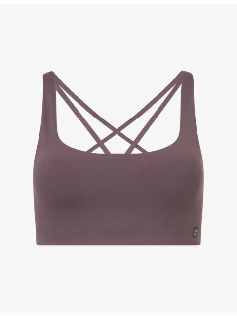 Studio Stretch-Woven Bra