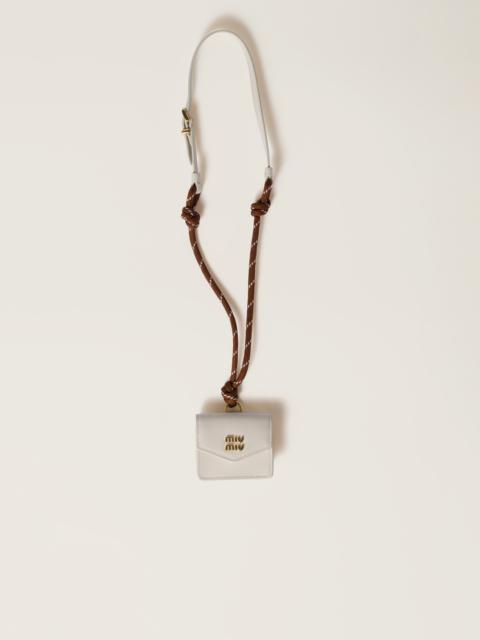 Miu Miu Leather and cord trick