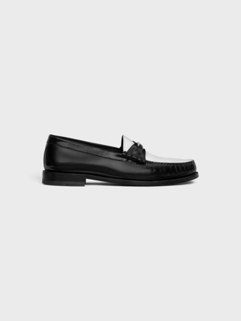 CELINE CELINE LUCO Triomphe Loafer in POLISHED BULLSKIN