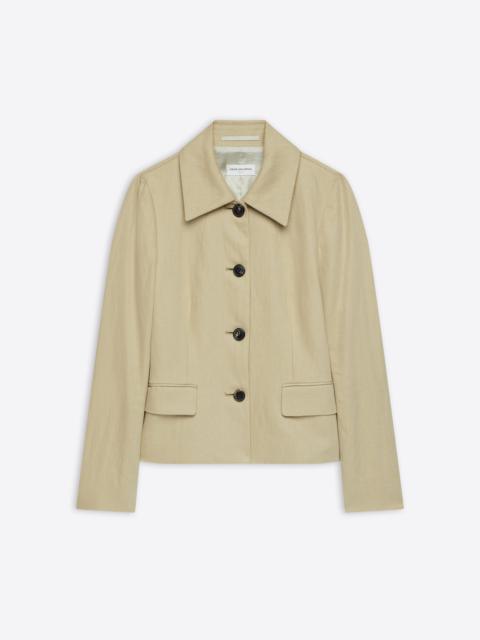 Dries Van Noten FITTED LINEN JACKET