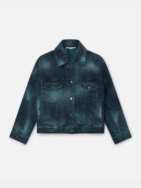 Stella McCartney Tie-Dye Oversized Denim Jacket