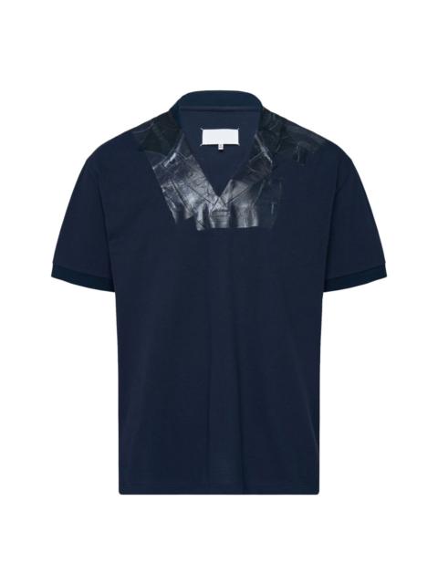 Maison Margiela Cotton Piquet Polo Shirt
