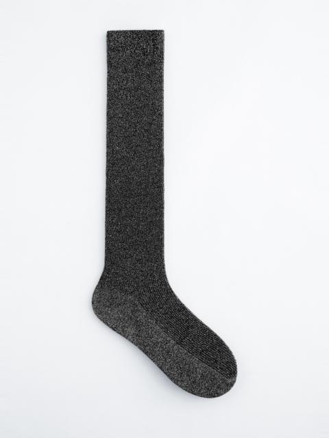 & Other Stories Knee-High Glitter Socks