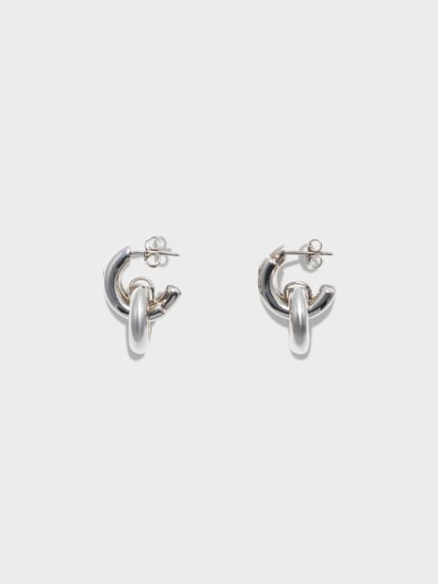 Aeyde Cyrus Palladium-Plated Hoop Earrings