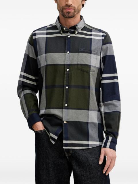 Barbour Dunoon checked pocket shirt
