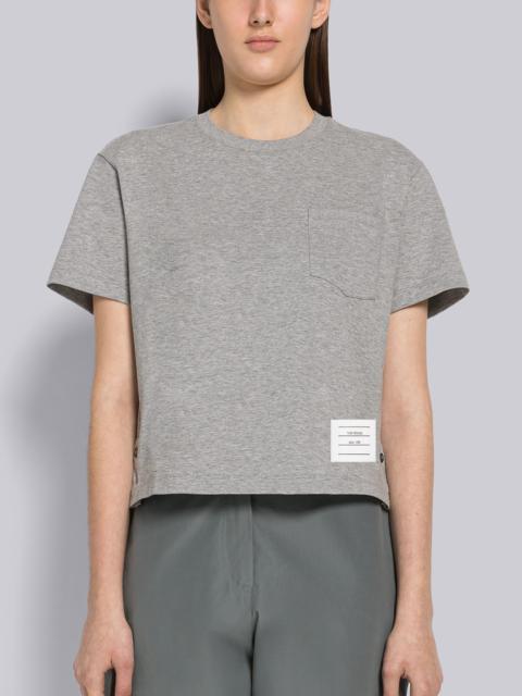 Thom Browne Midweight Jersey Boxy Short Sleeve Pocket Tee