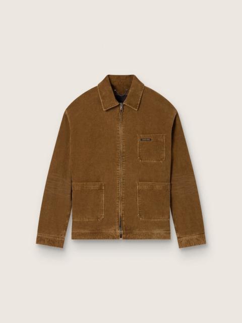 Golden Goose Unisex amber-colored corduroy jacket
