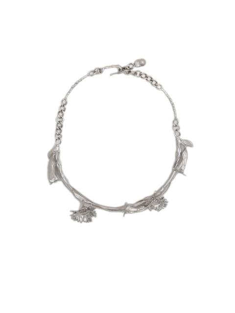 Marni floral-charm choker necklace