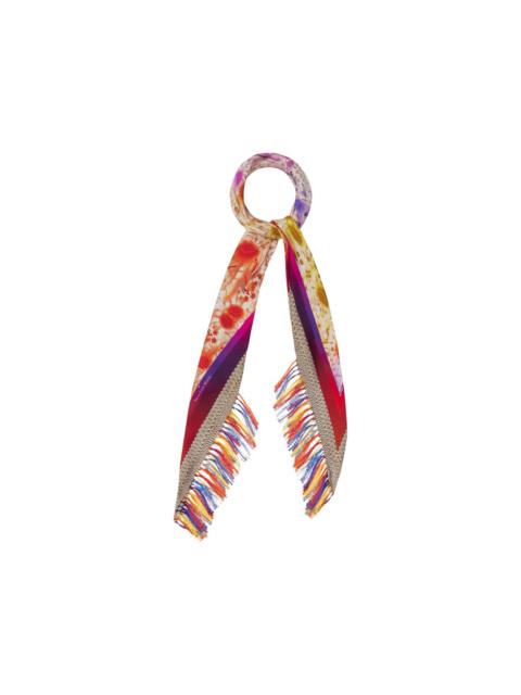 Pierre-Louis Mascia floral-print fringed-hem scarf
