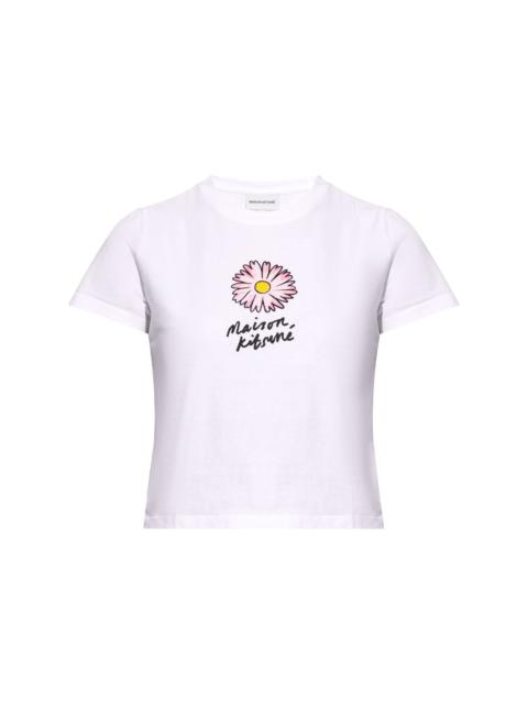 Maison Kitsuné Floating Flower-print cotton T-shirt