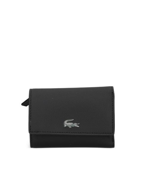 LACOSTE Anna logo-plaque foldover wallet