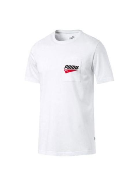 PUMA PUMA Pocket T-Shirt 'White' 844617-02