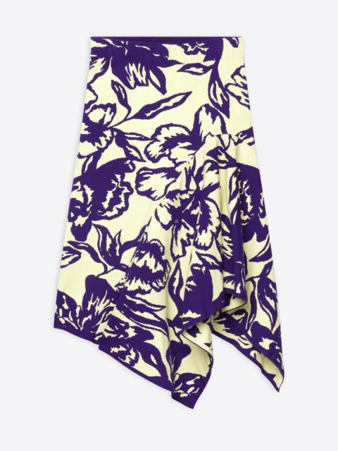 Dries Van Noten JAQUARD KNIT SKIRT