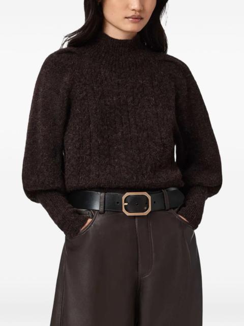 ALLSAINTS Sajel puff-sleeve sweater