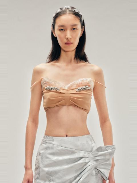 Simone Rocha Embellished Sculpt Bandeau