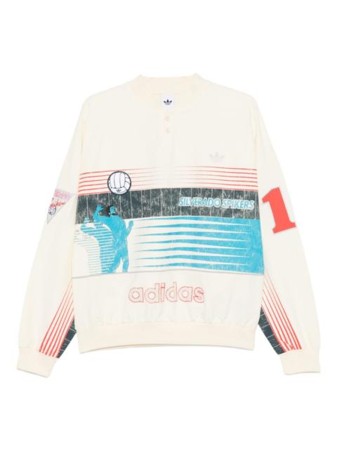 adidas Archive Summersport graphic-print sweater