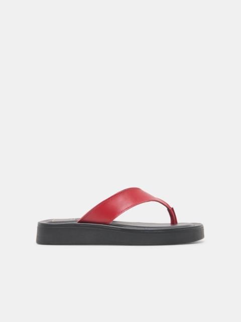 dolce vita BLAYZE SANDALS RED LEATHER