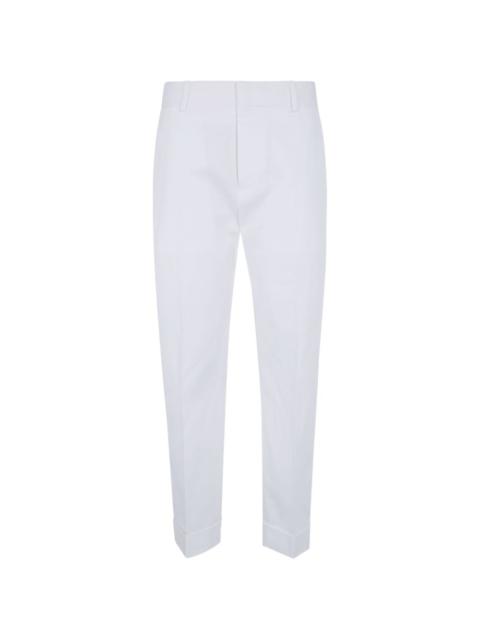 DSQUARED2 plaque cotton trousers