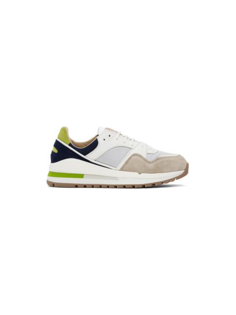 Spalwart Beige & Navy Trail Blazer Sneakers