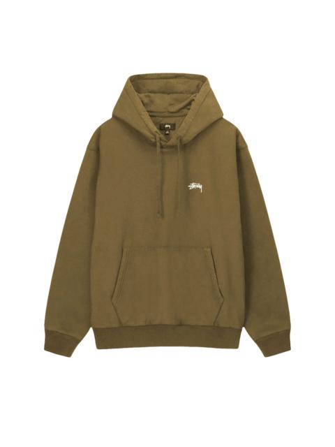 Stüssy Stussy Stock Logo Hoodie 'Olive'