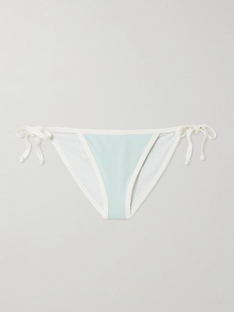 MARYSIA Porto Two-tone Bikini Briefs
