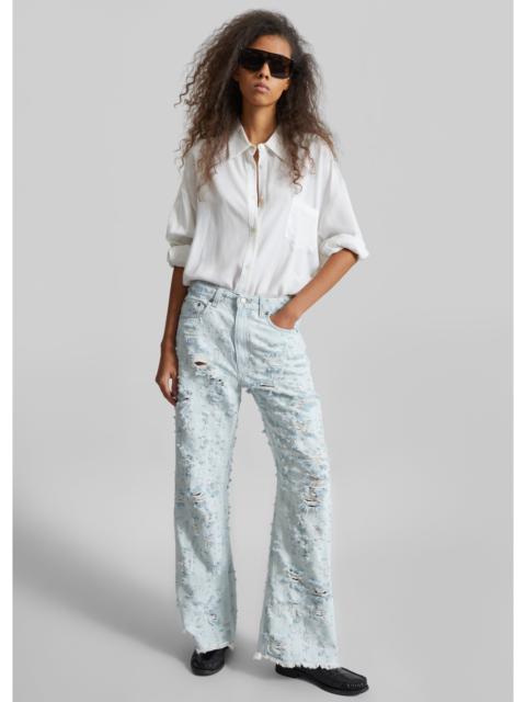 HAIKURE Haikure Winny Jeans - Light Blue Destroy