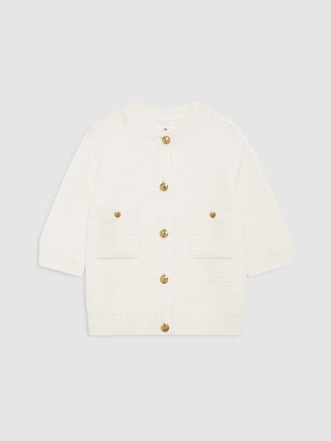 ANINE BING Christa Cardigan - Ivory
