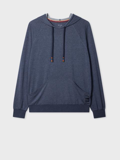 Paul Smith Dark Blue Modal-Blend Lounge Hoodie