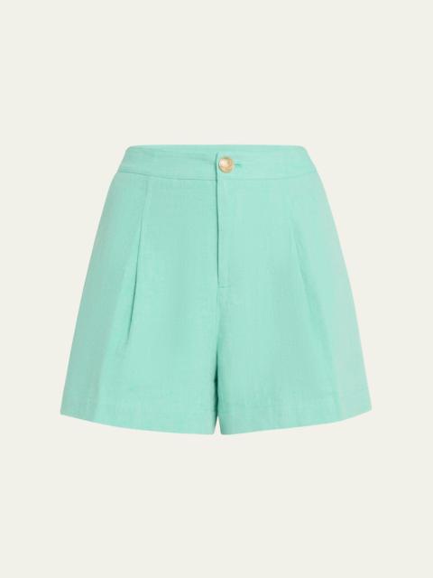 L'AGENCE Saige Safari Shorts