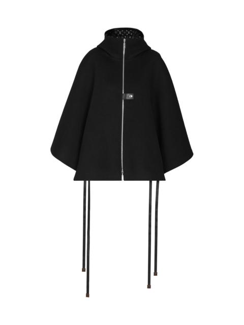 Louis Vuitton Reversible Hooded Cape Beige. Size Un