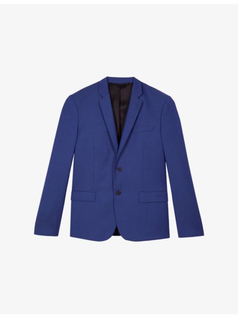 The Kooples Single-Breasted Notch-Lapel Wool Blazer