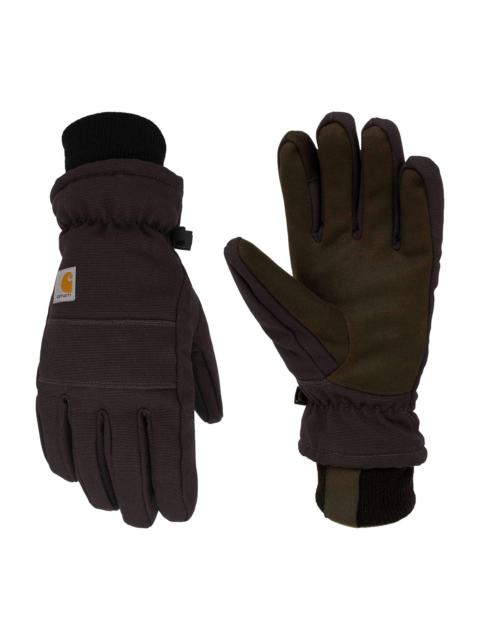 Carhartt Women's Insulated Duck/Synthetic Leather Knit Cuff Glove
