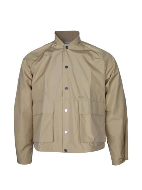 AUTRY ribbed-collar jacket