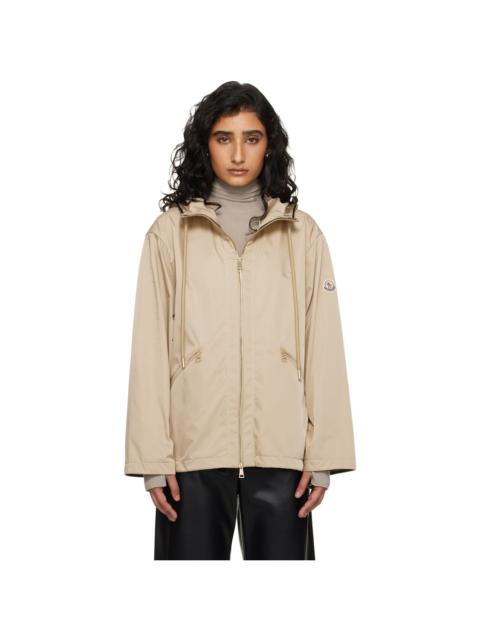 Moncler Beige Cassiopea Hooded Jacket