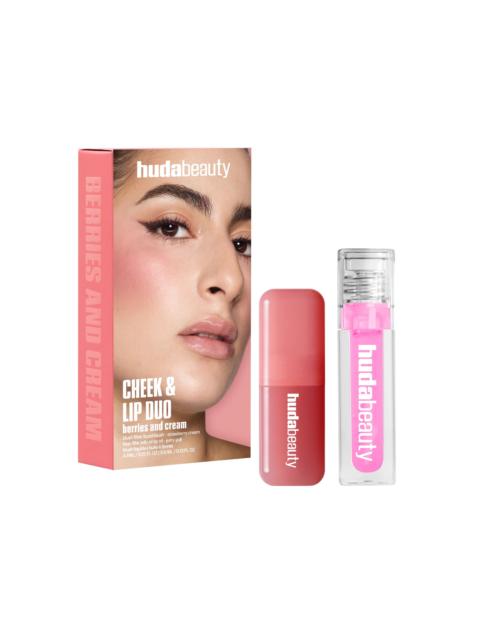 Huda Beauty Cheek & Lip Duo Berries and Cream