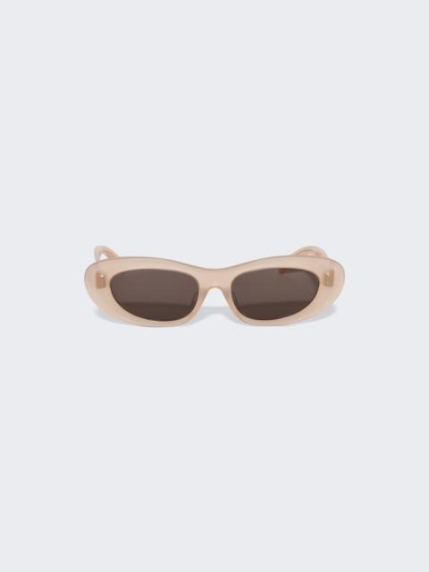 CELINE Oval Cat Eye Sunglasses Pink