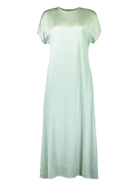 PESERICO cap-sleeve satin dress