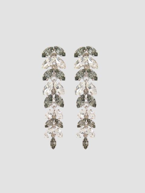 Erdem CRYSTAL LONG EARRING