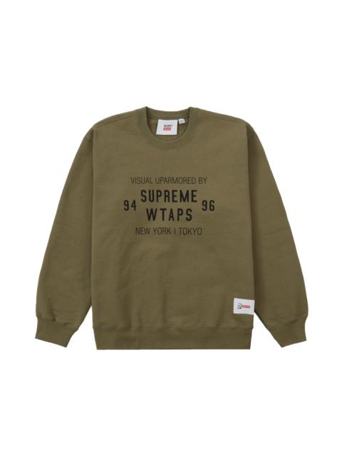 Supreme Supreme WTAPS Crewneck Light Olive