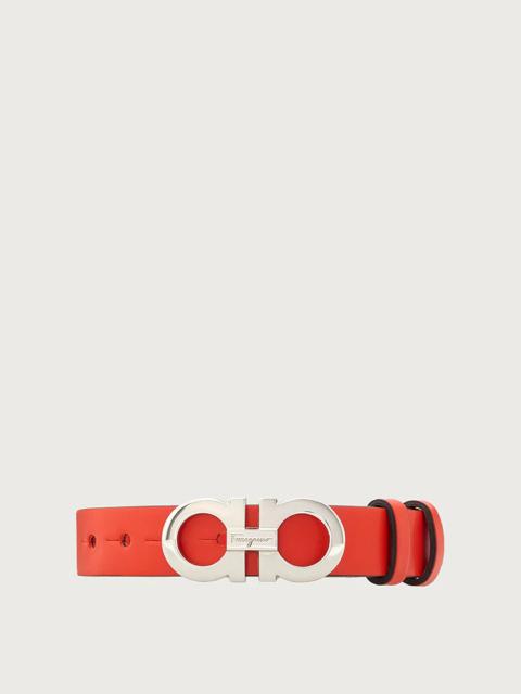 FERRAGAMO LEATHER GANCINI BRACELET