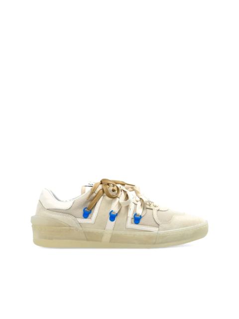 Lanvin lace-up panelled sneakers