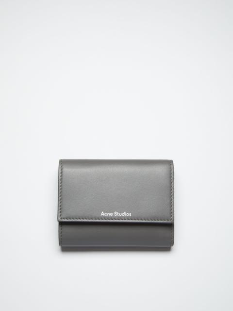 Folded wallet - Dark grey