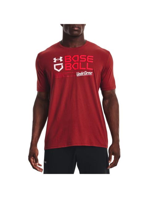 Under Armour Woodmark T-Shirt "Red" 1374008 610