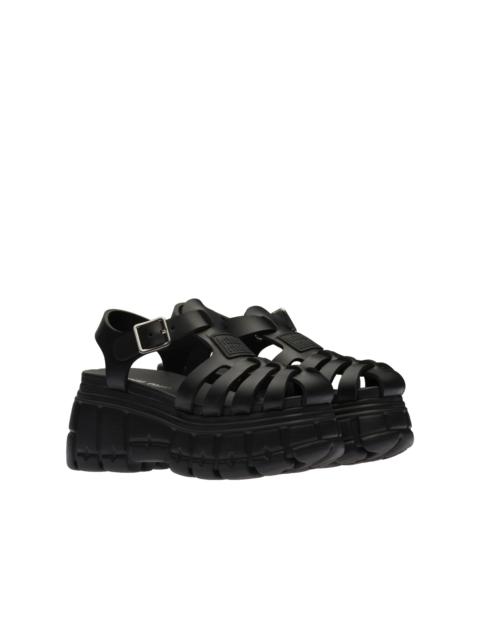 Miu Miu EVA platform sandals